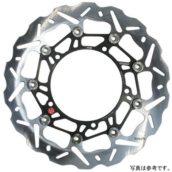 【メーカー在庫あり】 ブレーキング BRAKING 320mmウェーブディスク フロント CR500R、CRF450X、CRF450R、CR250R WK051L HD店