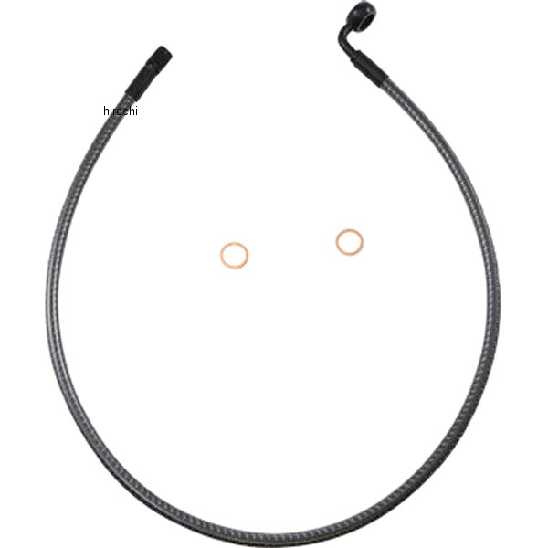 【USA在庫あり】 マグナム MAGNUM ブレーキホース アッパー 30インチ 12mm/90° KARBONFIBR 1741-6318 HD店