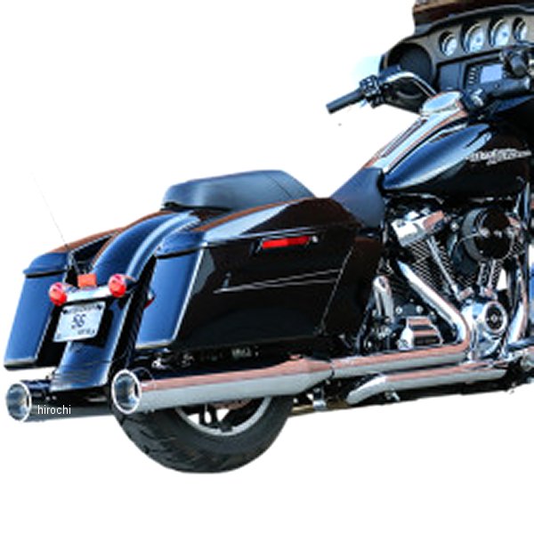 【USA在庫あり】 S&S Cycle 50 ステート 2in1 サイドワインダー エキゾースト 17年-20年 ハーレー ツーリング CH/TRCR 1800-2531 HD店
