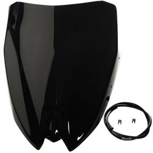 【メーカー在庫あり】 エムアールエー MRA スクリーン スポイラー 16年-22年 SV650 ABS 黒 4025066156801 HD店