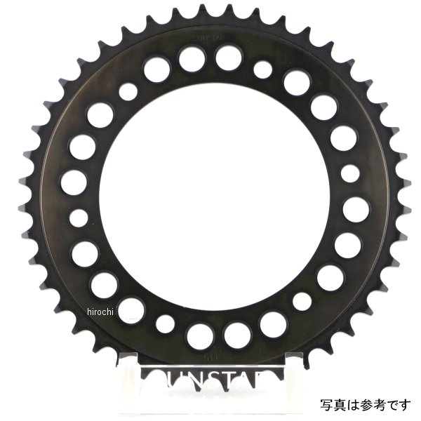 サンスター リアスプロケット 炭素鋼 レーシングスチール 520 ホンダ、カワサキ 黒 JHR-115-41 HD店