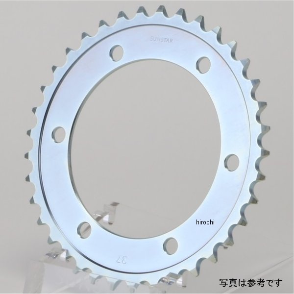 サンスター リアスプロケット 炭素鋼 スチール 520 W800 シルバー JH-119A-37 HD店