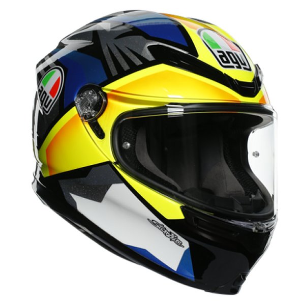 高級素材使用ブランド エージーブイ AGV フルフェイスヘルメット K6