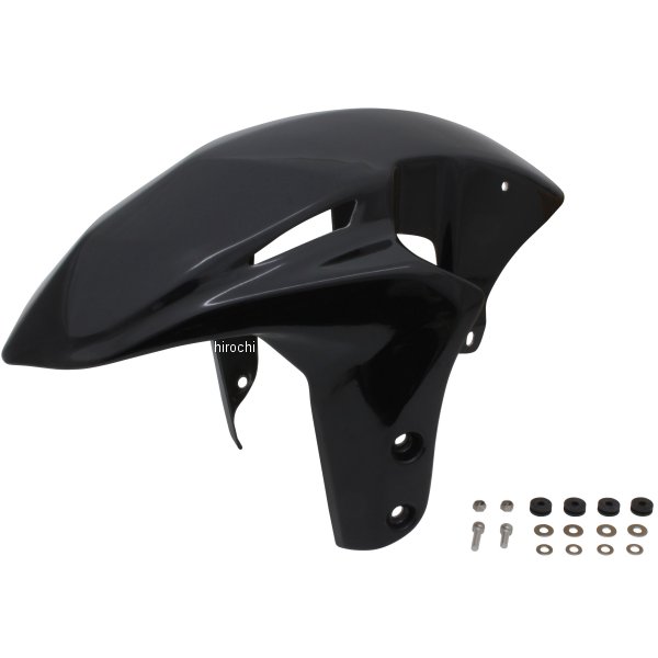 【メーカー在庫あり】 ポッシュ POSH フロントフェンダー 3D-TECH 04年-07年 CBR1000RR 黒ゲルコート 058106-2B HD店