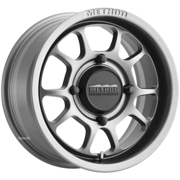 【USA在庫あり】 Method Race Wheels ホイール MR409 15X10 4/136 5+5 ST GRY mrwMR40951047455 HD店