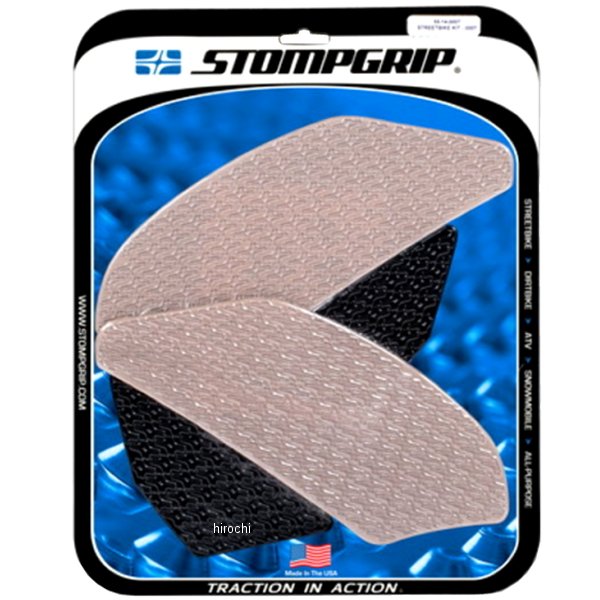 ストンプグリップ STOMPGRIP トラクションパッド タンクキット 09年-14年 YZF-R1 ハイブリッド 55-14-0007H HD店