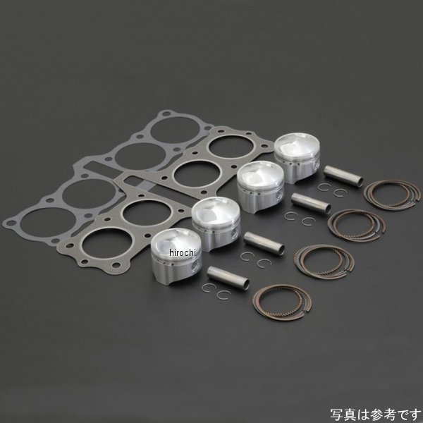 ワイセコ WISECO ピストンキット 75mm 10.25:1 83年-85年 Z1100R、GPZ1100F K1172 HD店