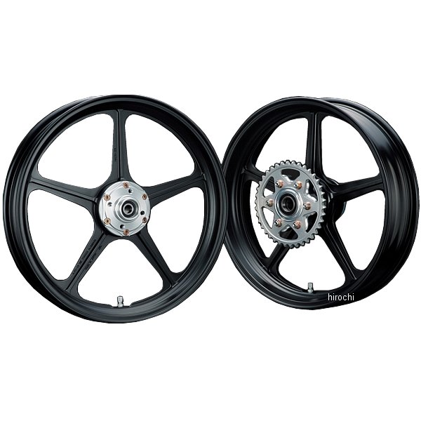 ピーエムシー PMC ソードホイール5 アルミ鍛造 SWORD-Heritage フロント 2.75-18 Z1000J、Z1000R、GPZ 黒 121-534/1 HD店