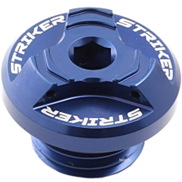 ストライカー Striker ビレットオイルフィラーキャップ Mxp2 5 Oリング付 汎用 青 Ss 0fc001 Bl Hd店 21新商品