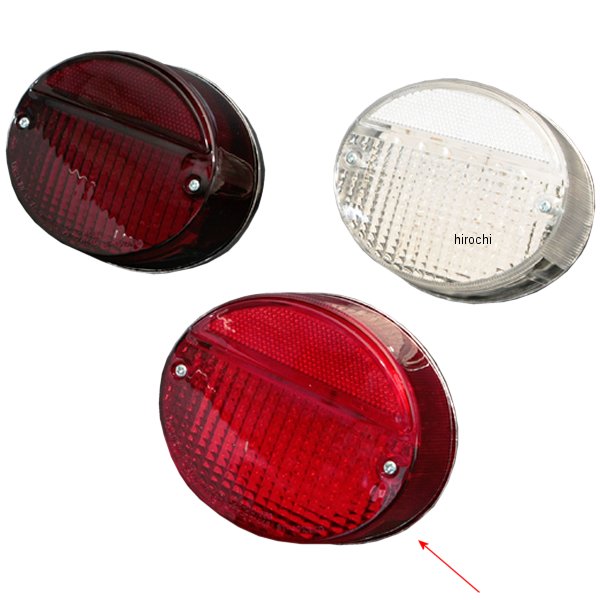 ピーエムシー PMC LEDテールランプ Z1、Z2 赤 81-4289 HD店｜ヒロチー商事 ハーレー 店