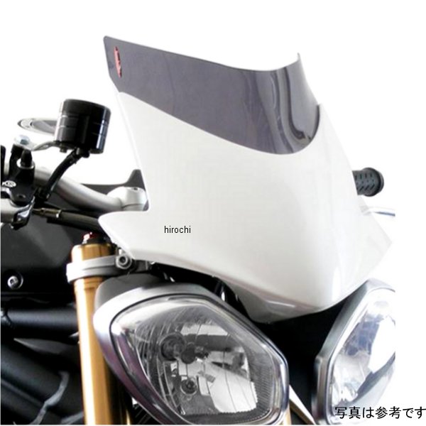パワーブロンズ Powerbronze ネイキッドスクリーン 12年-16年 スピードトリプル ライトスモーク 430-U152-001 HD店|ヒロチー商事 ハーレー 店