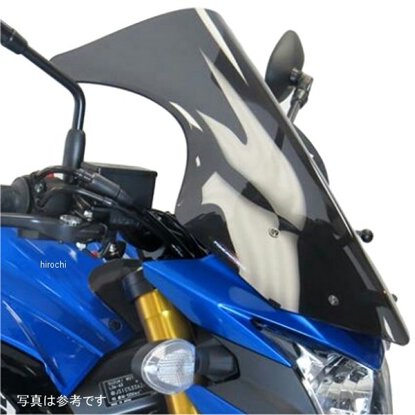 パワーブロンズ Powerbronze ネイキッドスクリーン ロング 17年以降 GSX-S750 ダークスモーク 430-U228-002 HD店|ヒロチー商事 ハーレー 店