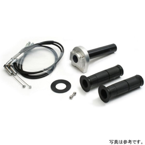 アクティブ ACTIVE スロットルキット TYPE-1ホルダー 巻取φ40 18年-21年 Z900 ステンレス金具/シルバー 1071133SU HD店