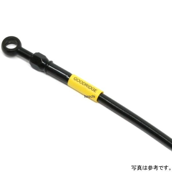 グッドリッジ ビルドアライン ブレーキホース リア 20年 CBR1000RR-R ABS ステンレス/黒 20711821 HD店|ヒロチー商事 ハーレー 店