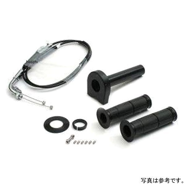 アクティブ ACTIVE スロットルキット TYPE-2ホルダー 巻取φ32 18年-21年 Z900 ステンレス金具/黒 1074126SU HD店