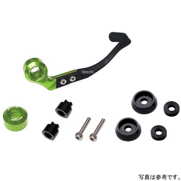 アクティブ ACTIVE ブレーキレバーガード&バーエンドフルセット 取付け部 M8用 グリーン 30806M08 HD店 9,738円