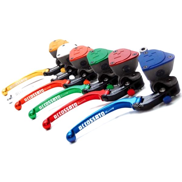 アコサットレーシング PKモデルブレーキマスター PRS19 Bレバー 汎用 鍛造可倒式、ショート 青 PK022B-LPRS HD店