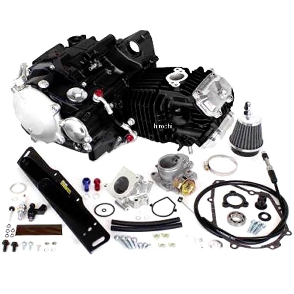 SP武川 スーパーヘッド4V+Rコンプリートエンジン181cc 湿式クラッチ 01-00-1752 HD店