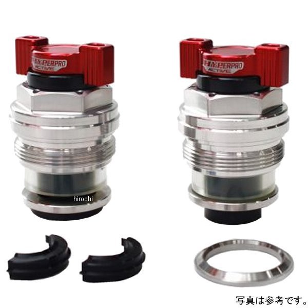 ハイパープロ HYPERPRO プリロードアジャスター 純正フォーク用 20年-22年 CBR250RR 赤 22615203 HD店｜ヒロチー商事 ハーレー 店