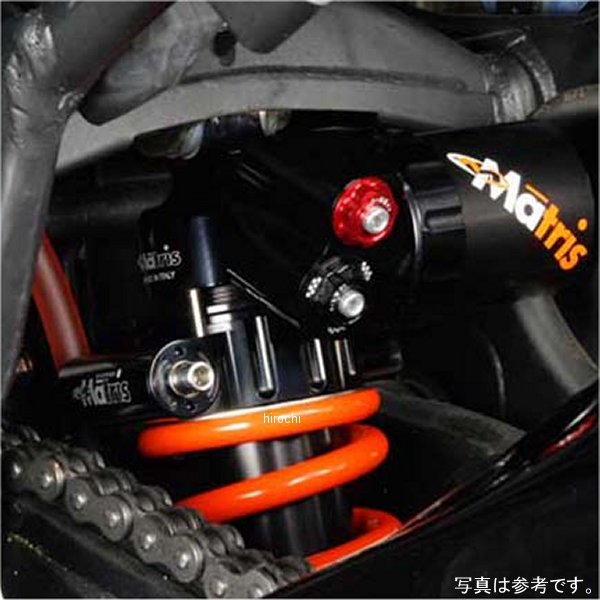 マトリス MATRIS リアショック M46R 油圧プリロードアジャスター付き 11年-12年 CBR250R MH218.02R HD店