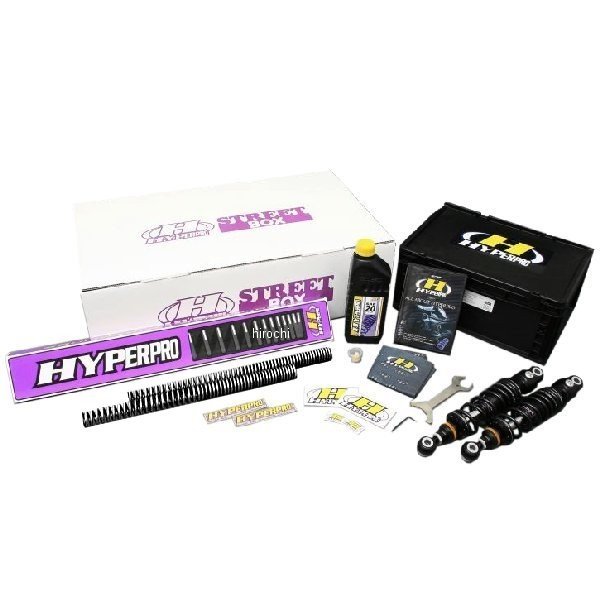 ハイパープロ HYPERPRO ストリートBOX ツインショック T360 エマルジョン 96年-02年 ゼファー750RS 黒 33470118 HD店