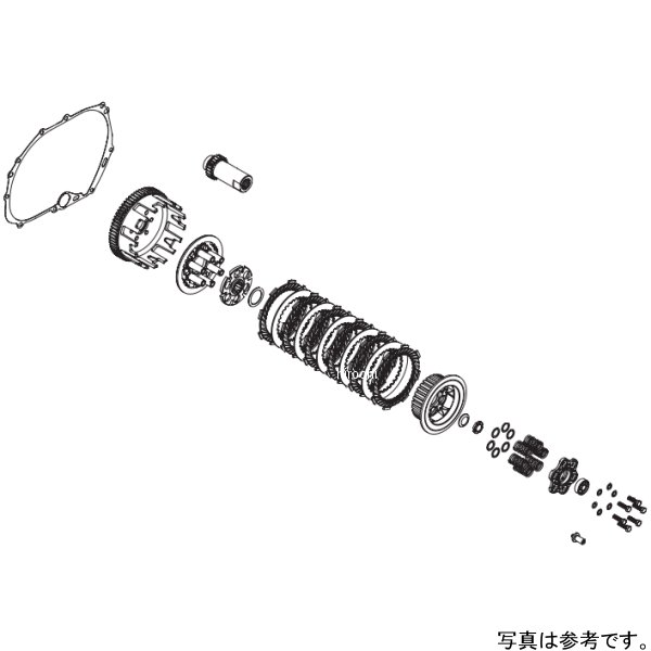 SP武川 スペシャルクラッチインナーキット KSR110 KLX110 KSR110 02-01-0171 HD店