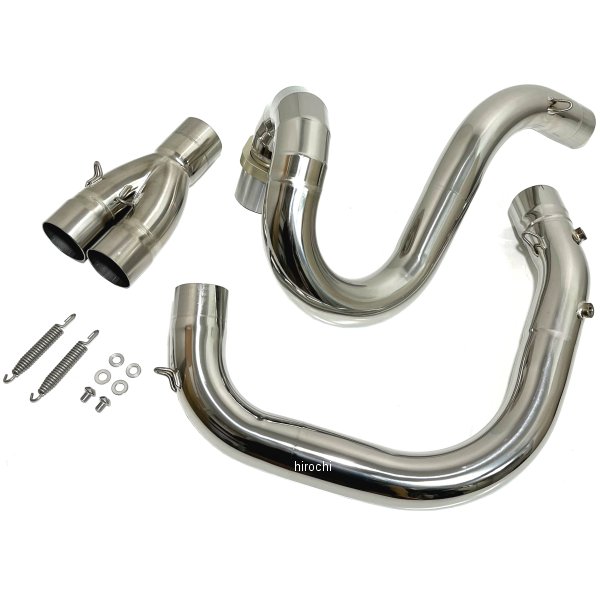 アエラ AELLA チタンエキパイ ドゥカティ スクランブラー800 チタンブルー AE-42022 HD店