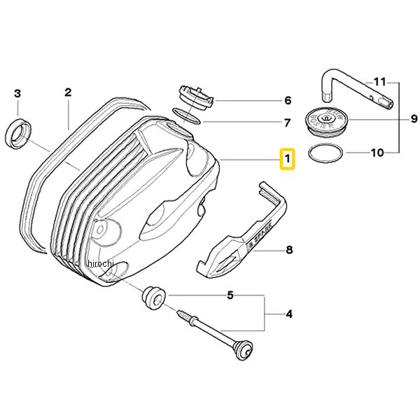BMW純正 ヘッドカバー (L) 11127673079 HD店