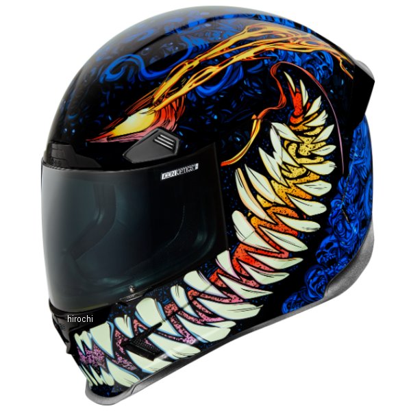 最適な材料 アイコン ICON 春夏モデル フルフェイスヘルメット HELMET