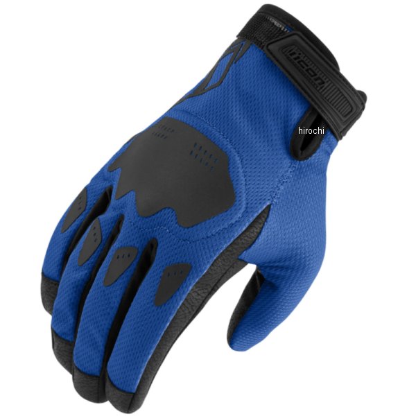 アイコン ICON 春夏モデル グローブ GLOVE HOOLIGAN CE 青 Mサイズ 3301-4361 HD店