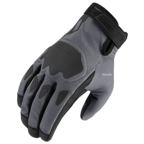 アイコン ICON 春夏モデル グローブ GLOVE HOOLIGAN CE グレー 3XLサイズ 3301-4377 HD店