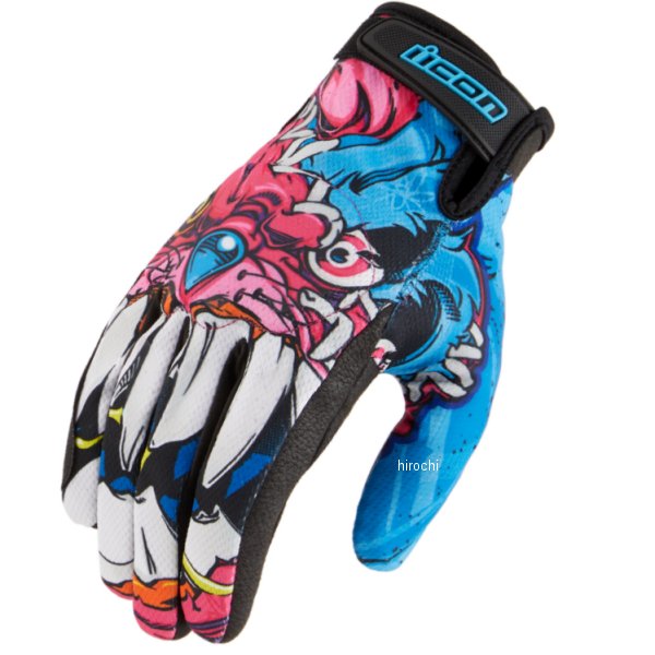 アイコン ICON 2022年春夏モデル グローブ GLOVE HOOLIGAN BEASTIE-BUNNY ピンク Mサイズ 3301-4415  HD店 現金特価