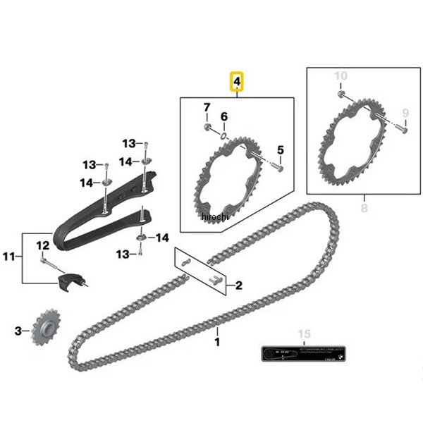 BMW純正 スプロケット セット 33818533977 HD店
