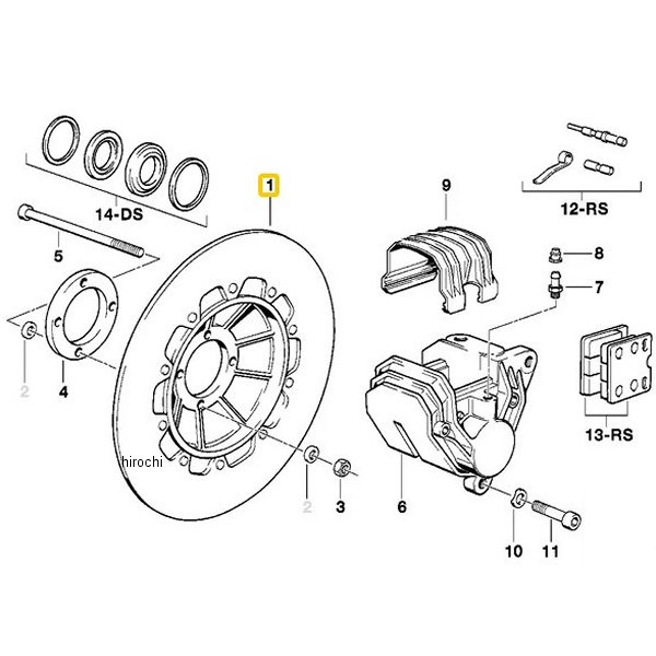 BMW純正 ブレーキ ディスク(BK) 34112311198 HD店