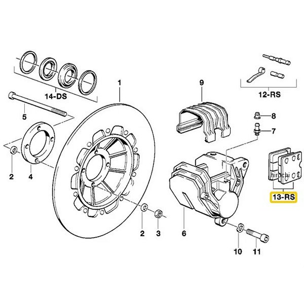 BMW純正 ブレーキ キャリパー リペア キット 34112331177 HD店