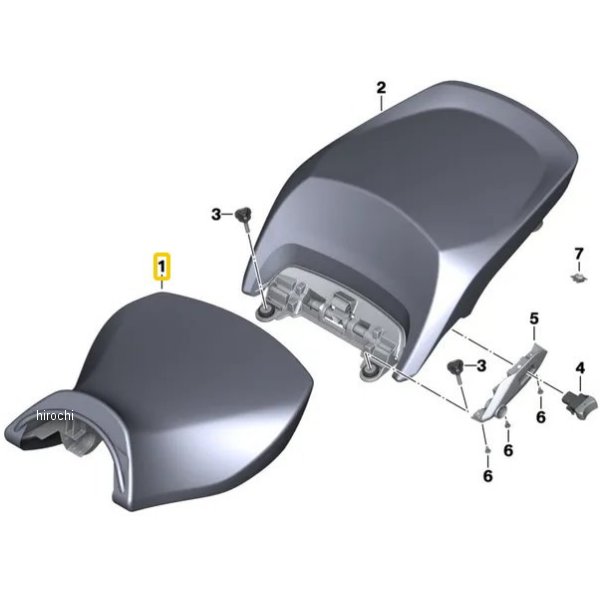 BMW純正 F シート schwarz ヒーター付キ 52538544784 HD店