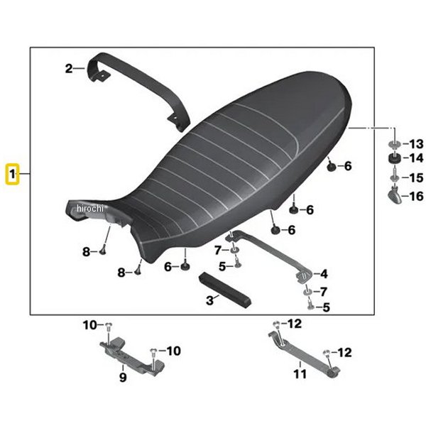 BMW純正 デュアル シート 52538561882 HD店 48,715円