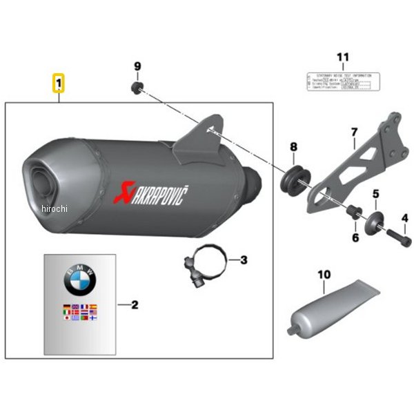 BMW純正 セット スポーツ マフラー 77118528403 HD店