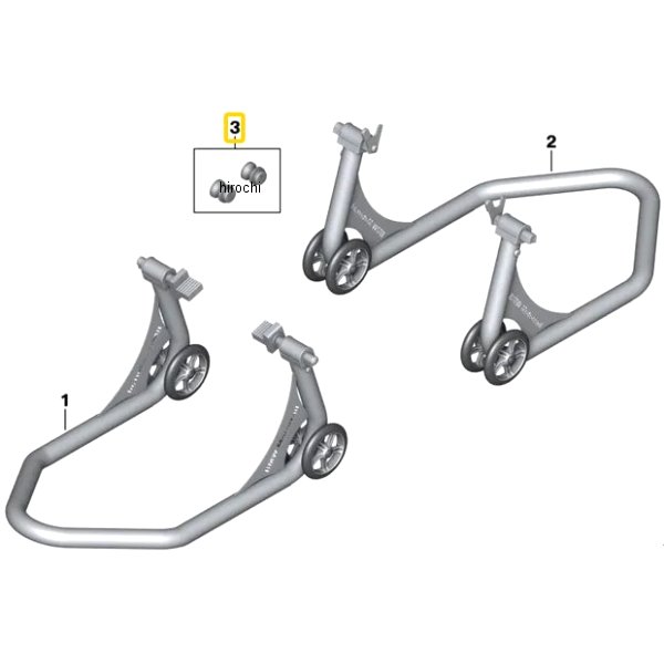 BMW純正 セット 取付ケスタンド ホルダー 77259457043 HD店