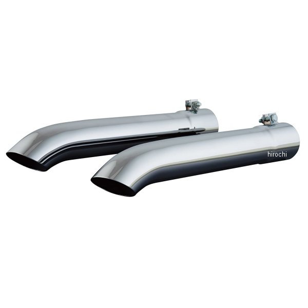 ショークローム Show Chrome シングル エキゾーストエクステンション 88年-97年 GL1500 2-250 HD店｜ヒロチー商事 ハーレー 店