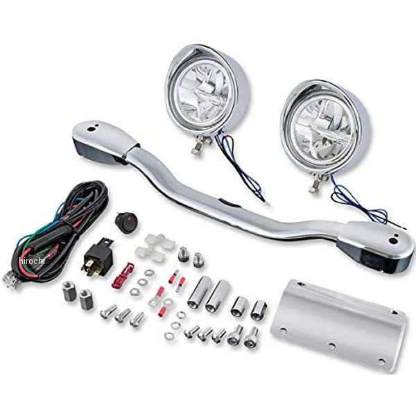 ショークローム Show Chrome エリプティカル LEDドライビングライト 97年-03年 ワルキューレ 55-327L HD店