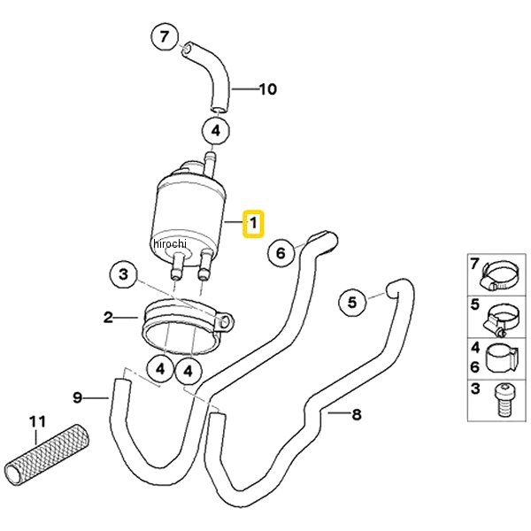 BMW純正 フィルター/レギュレーター 13537669776 HD店