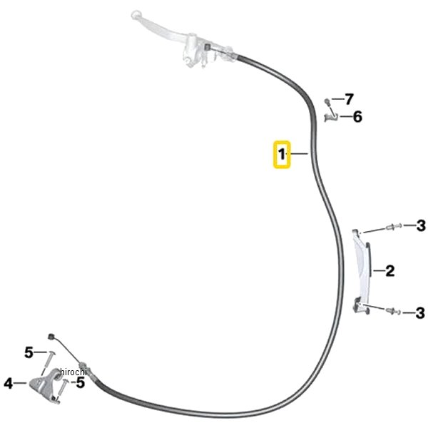 BMW純正 クラッチ ケーブル 32738535499 HD店 12,808円