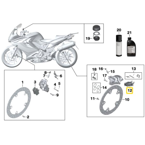 BMW純正 セット、ブレーキパッド 34212345449 HD店