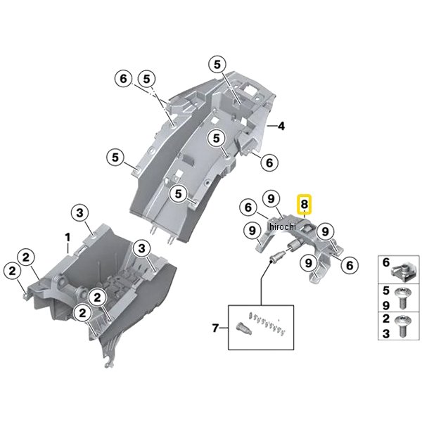 BMW純正 ベアリング サポート 52538394319 HD店