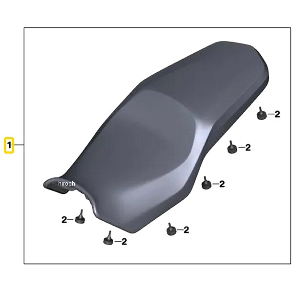 BMW純正 デュアル シート ロー 52539480745 HD店