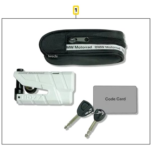 BMW純正 ブレーキディスクロック 盗難防止装置付キ 77252414845 HD店 32,247円