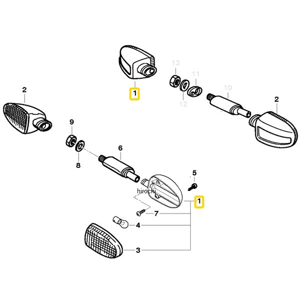 BMW純正 (SO)フラッシャー 63137658955 HD店