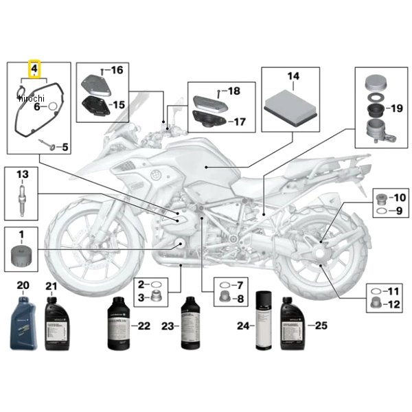 BMW純正 ガスケット セット 11129899381 HD店|ヒロチー商事 ハーレー 店