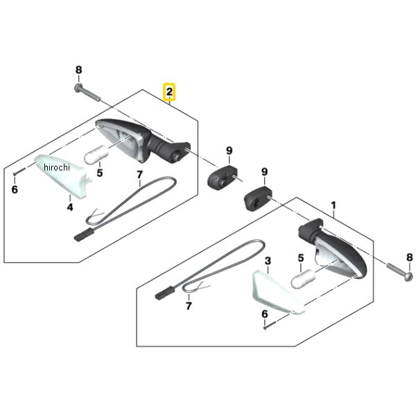 BMW純正 フラッシャー 63138534356 HD店